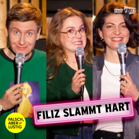 Falsch, aber lustig - Filiz slammt hart - mit Florentine Osche (Quelle: Fritz)