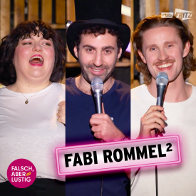 Fabi Rommel bei Falsch, aber lustig - Fabi Rommel² (Quelle: Fritz)