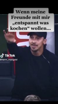 Kochen mit Zlatan Mangold (Quelle: TikTok | @zlatanibrahimovic)