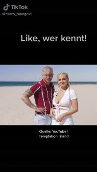 Wer kennt die? Mangold (Quelle: Youtube | Temptation Island)