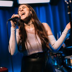 Laura Luppino live bei FritzUnsigned (Quelle: FritzUnsigned)