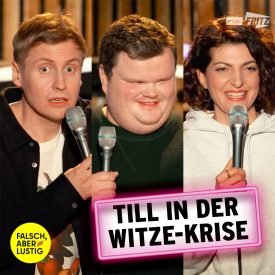 Die Comedian Till, Fabian Rashagai und Filiz. Porträt-Screenshots aus einem Video. | Foto: Fritz