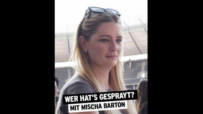 Mischa Barton - Wer hat's gesprayt? (Quelle: Fritz)