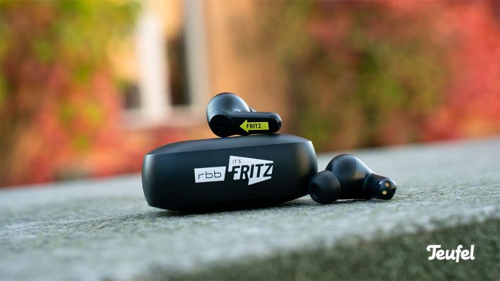 In-Ear-Kopfhörer von Teufel mit Fritz-Branding (Quelle: Lilly Extra | Fritz)