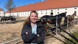 Ausbildungsberufe: Pferdewirtin Eunike Edler (Quelle: rbb)