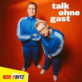 Till Reiners und Moritz Neumeier von "Talk ohne Gast" (Quelle: Daniel Dittus)