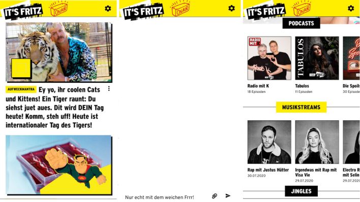 Beiträge der Fritz App (Quelle: Fritz)