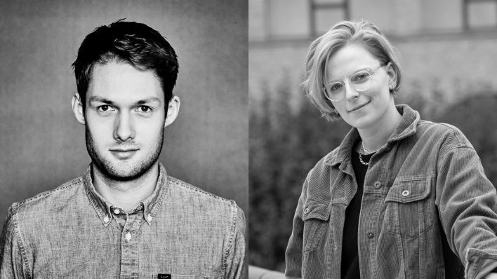 Bruno Dietel und Lisa Niendorf aka FrauForschung (Quelle: Ben Wolf | privat)